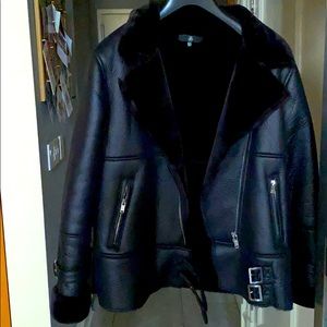 Missguided biker coat